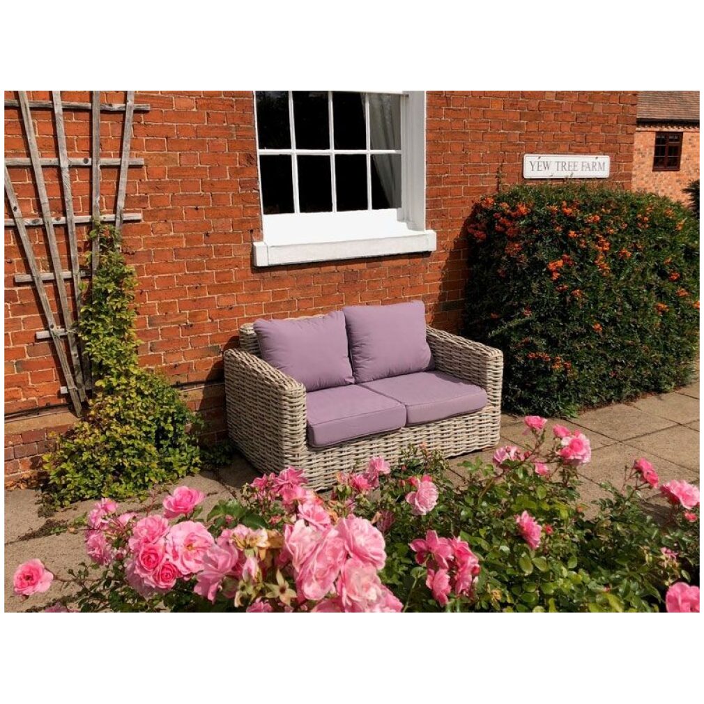 Tuscany Outdoor Garden Furniture Range - 2 Seater Sofa