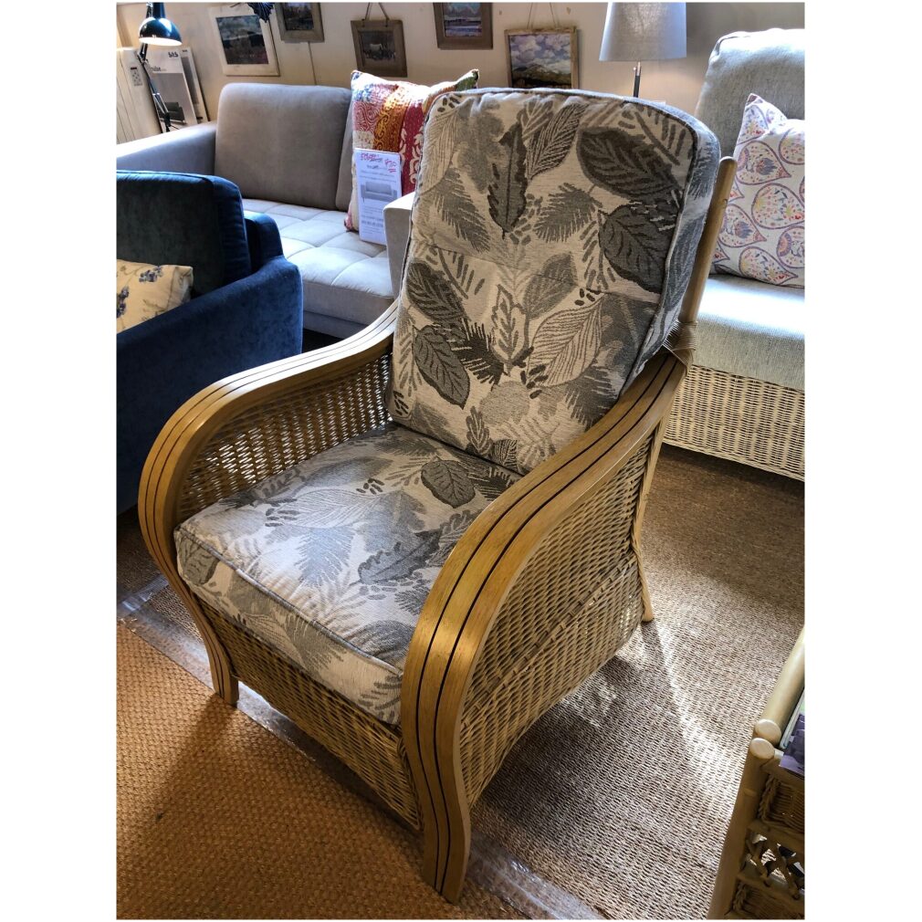 Ex Display Turin Armchair - Cane Furniture by Desser