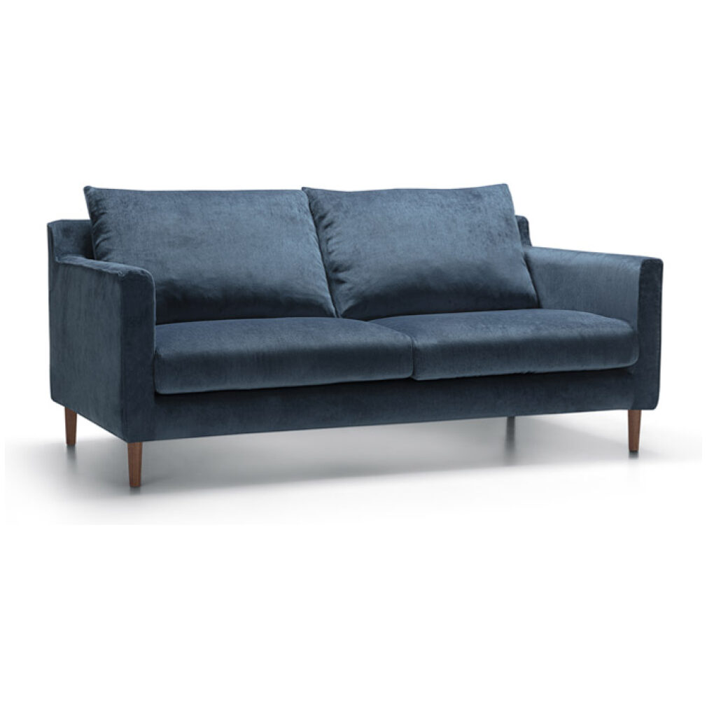 Sally 2 Seater sofa in Blue by Sits - quick lead time