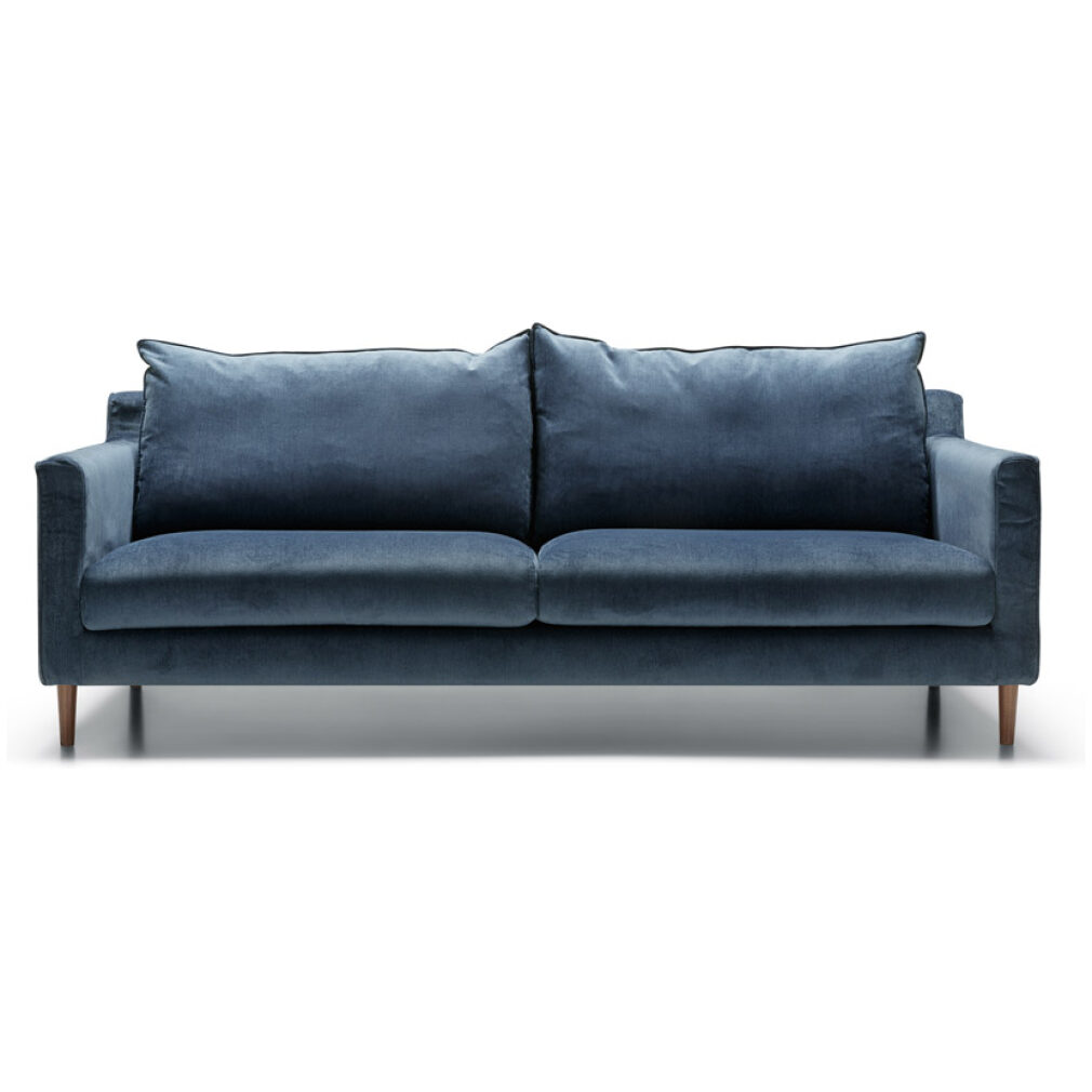 Sally 3 Seater sofa in Blue by Sits - quick lead time
