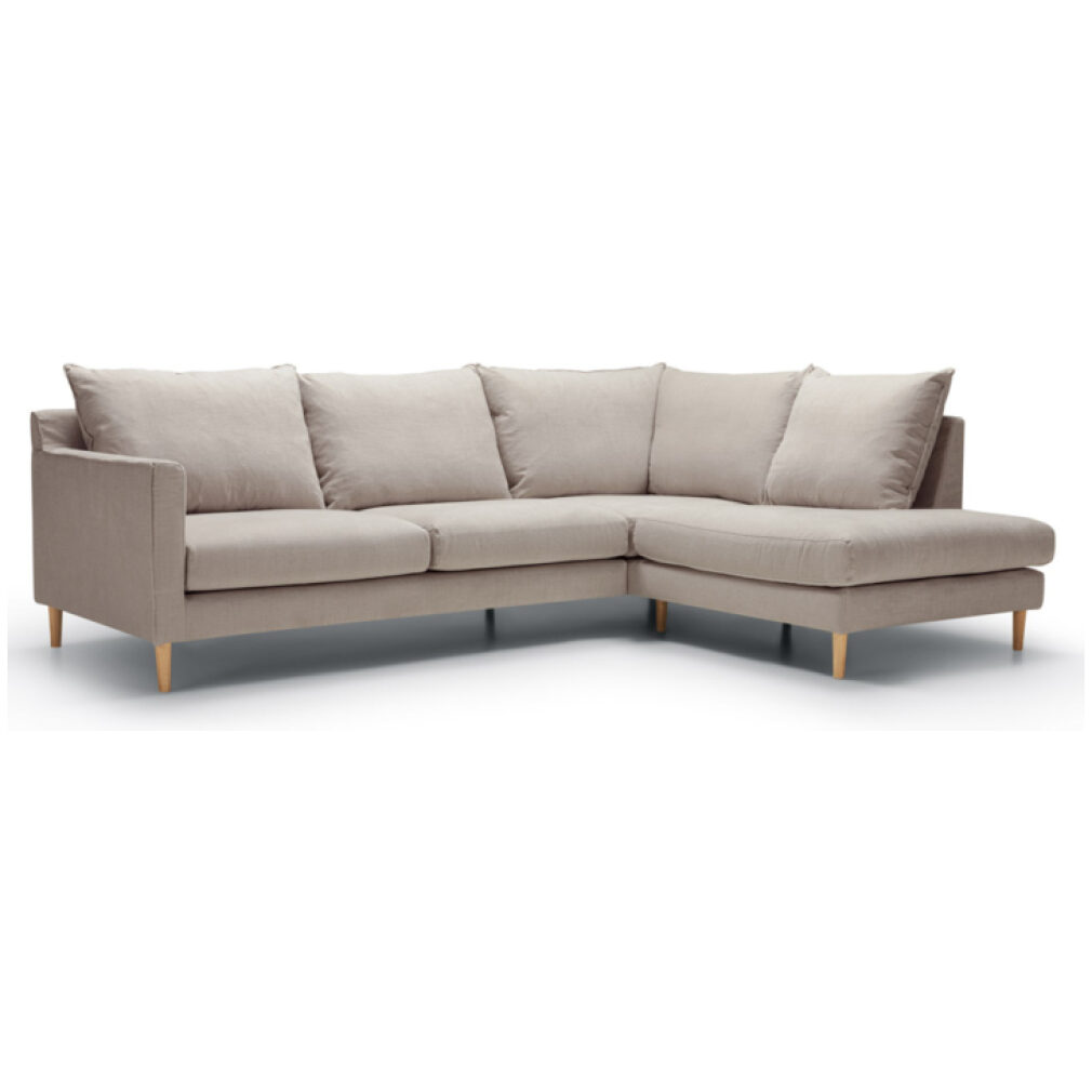 Sally set 1 right Corner sofa by Sits - in Caleido L-beige