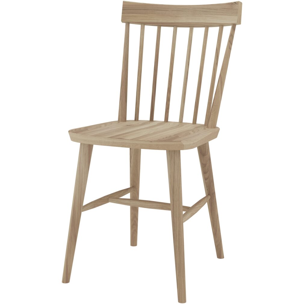 Dining Chair - Oak - Como Living and Dining Range