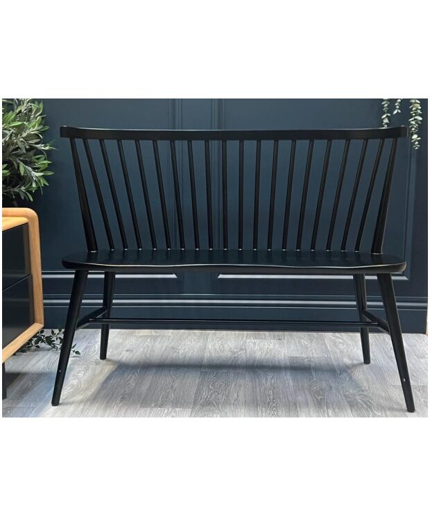 Dining Bench - Black - Como Living and Dining Range