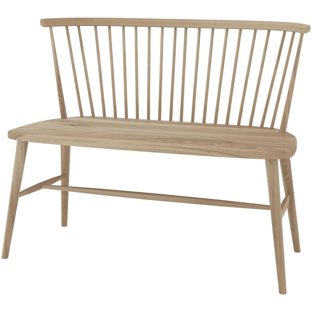 Dining Bench - Oak - Como Living and Dining Range