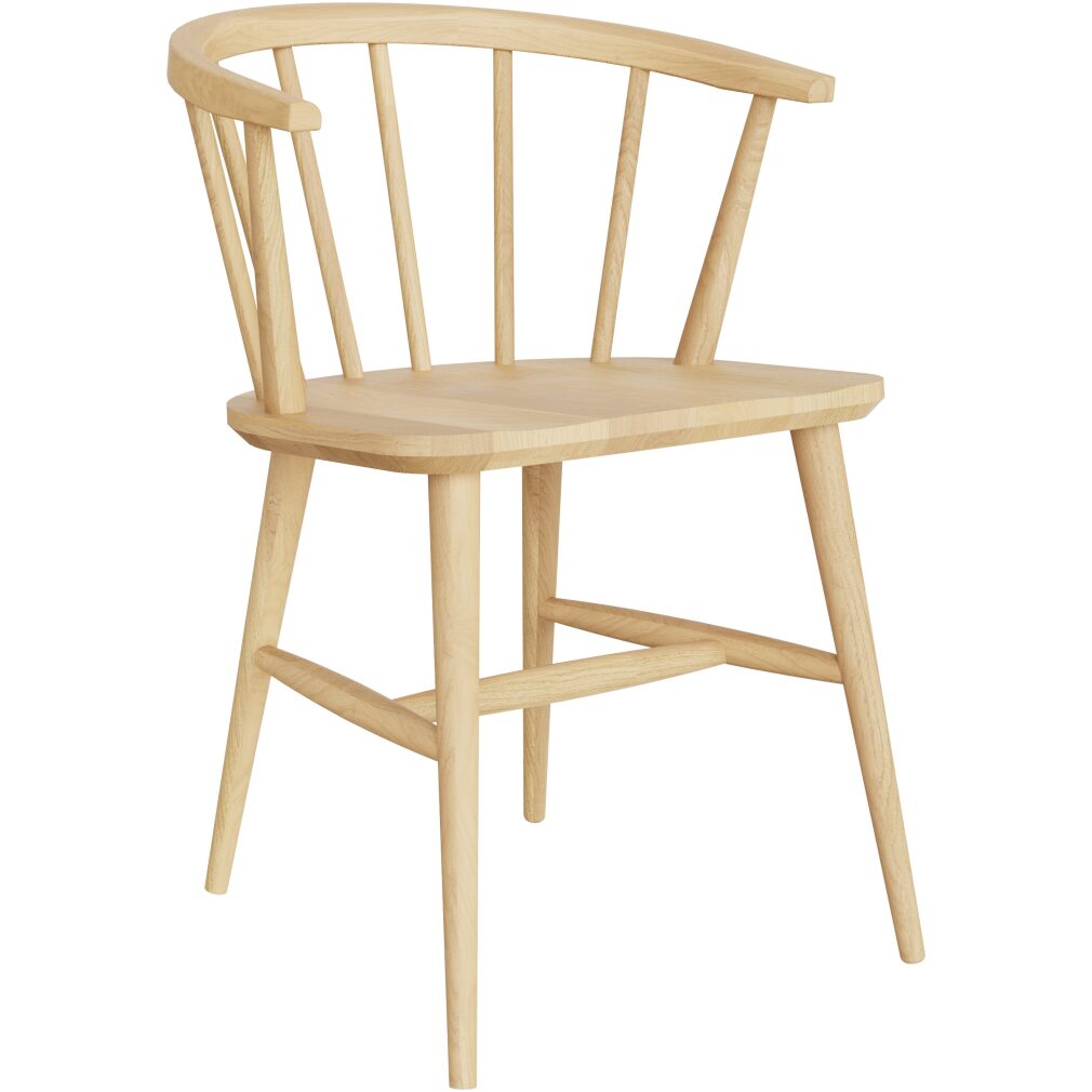 Dining Armchair - Carver - Oak - Como Living and Dining Range
