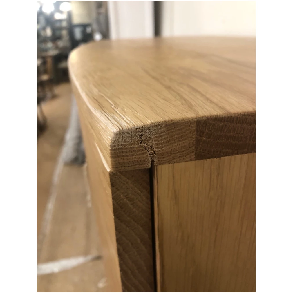 EX DISPLAY - 2 Over 3 Chest of Drawers - Portland Oak Bedroom Furniture