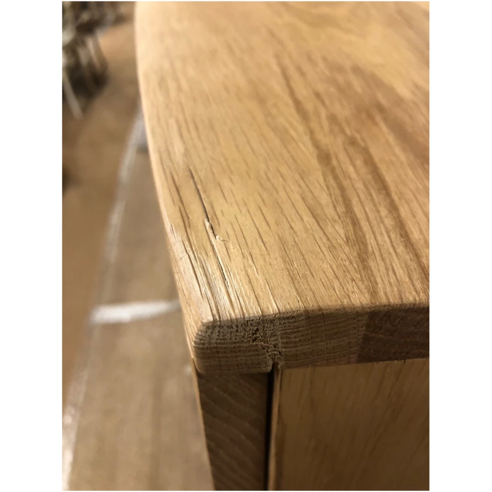 EX DISPLAY - 2 Over 3 Chest of Drawers - Portland Oak Bedroom Furniture