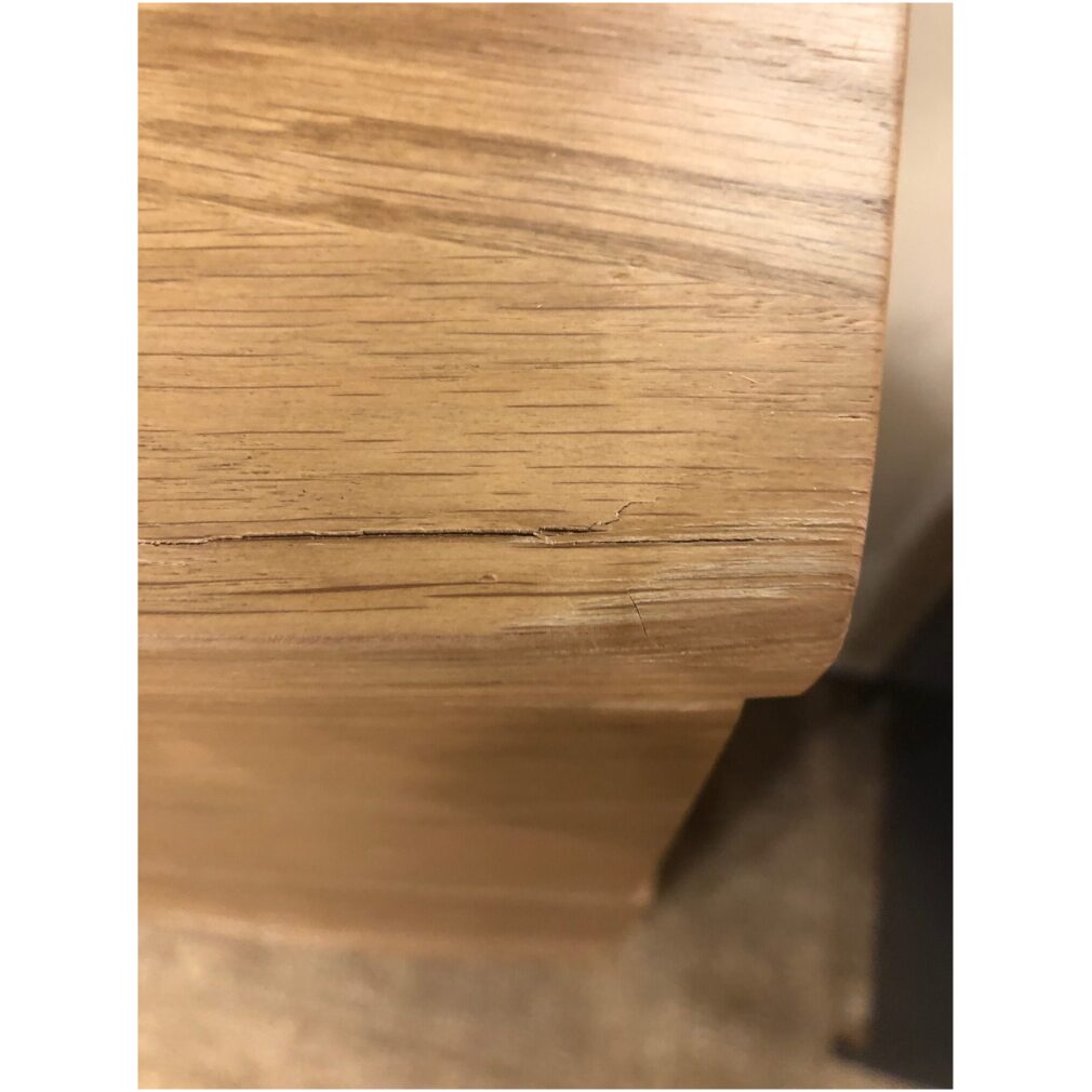 EX DISPLAY - 2 Over 3 Chest of Drawers - Portland Oak Bedroom Furniture