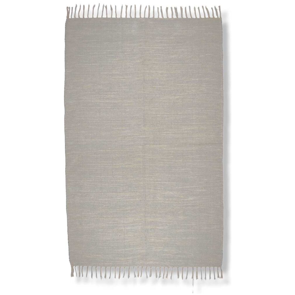 Natural Cloud Cotton & Chenille Rug - Large -180 x 245cm
