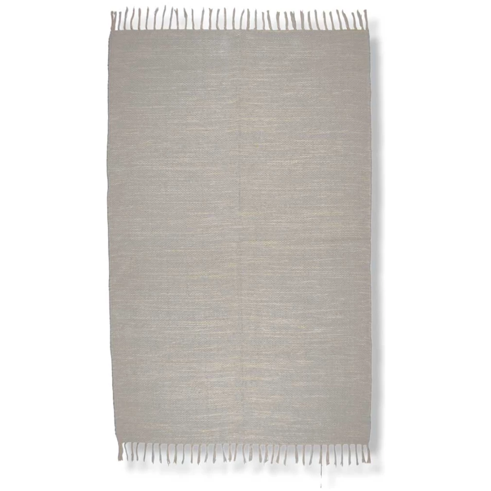 Natural Cloud Cotton & Chenille Rug - Large -180 x 245cm