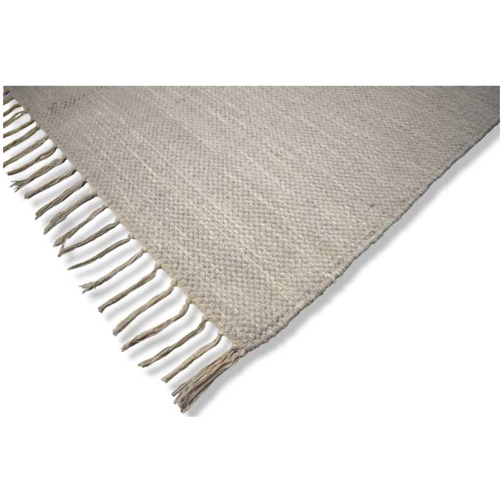 Natural Cloud Cotton & Chenille Rug - Large -180 x 245cm