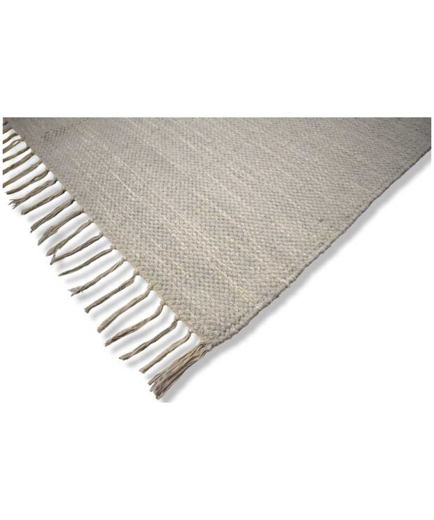Natural Cloud Cotton & Chenille Rug - Large -180 x 245cm