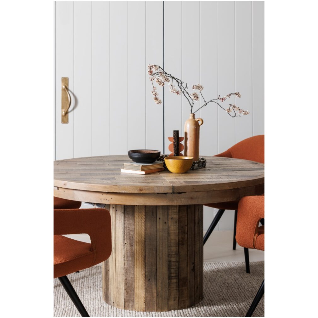Nixon Dining Furniture - Extending Round Dining Table