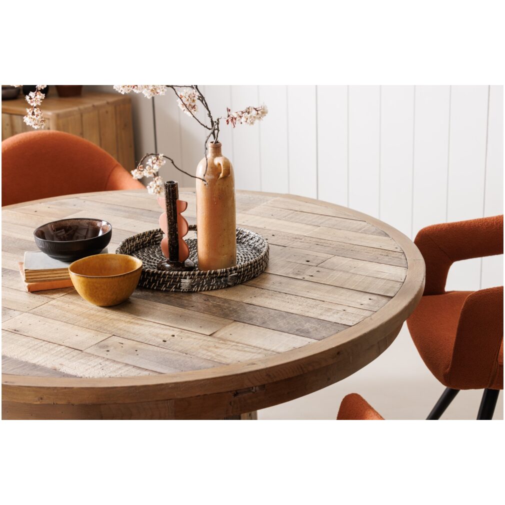 Nixon Dining Furniture - Extending Round Dining Table