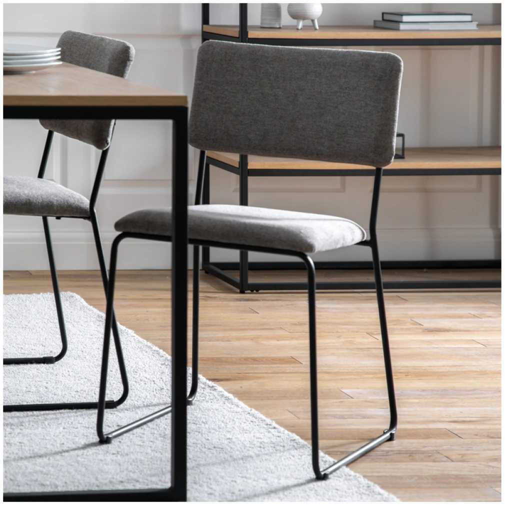 Chalkwell Dining Chair - Pack of 2 - Chocolate