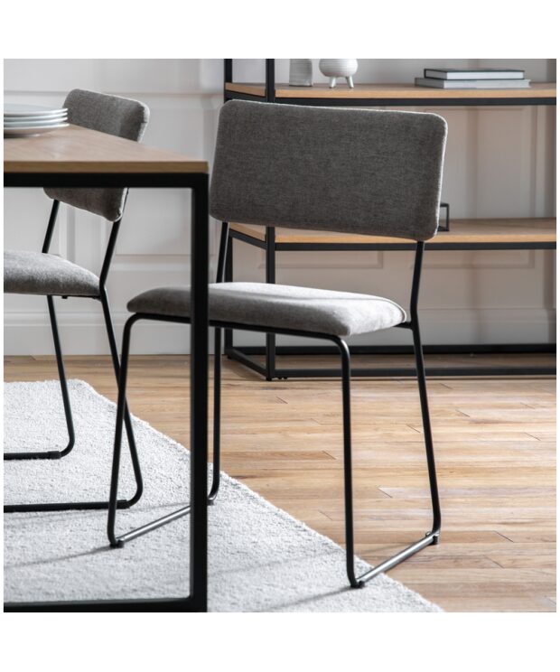 Chalkwell Dining Chair - Pack of 2 - Chocolate