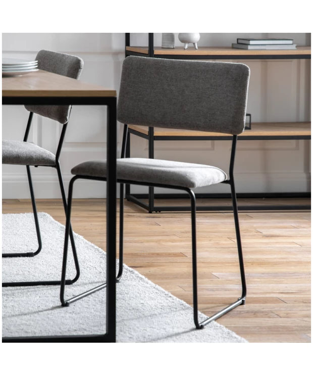 Chalkwell Dining Chair - Pack of 2 - Chocolate