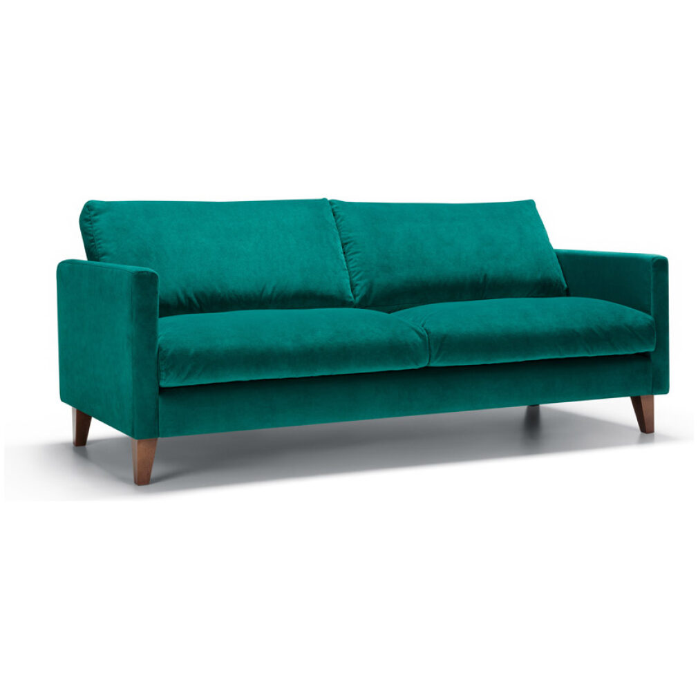 Impulse 2.5 seater Sofa by Sits - in Bellis Turquoise (196cm wide)