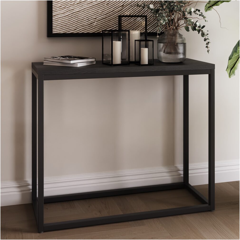 Mono Small Console Table In Black