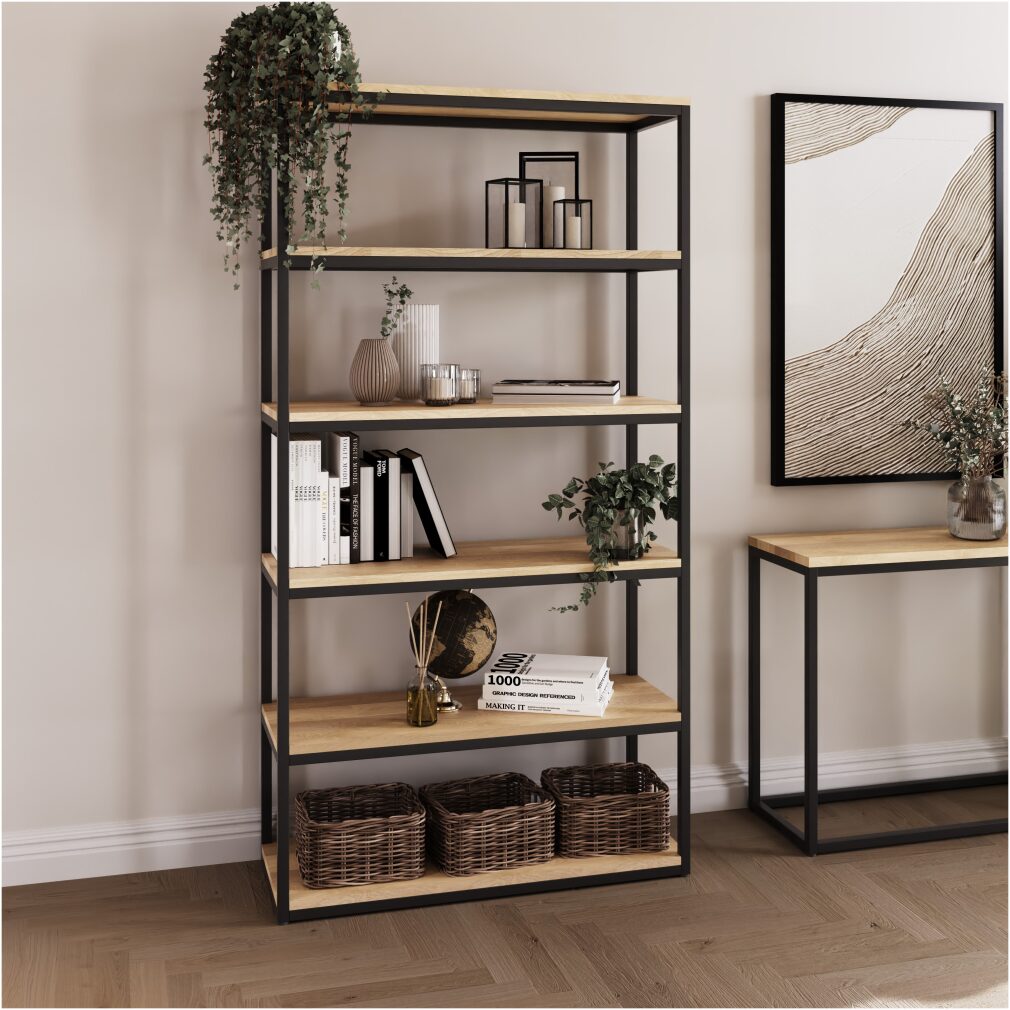 Mono Medium Bookcase In Natural