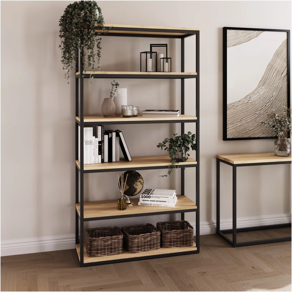 Mono Medium Bookcase In Natural