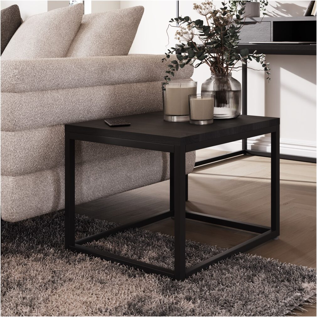 Mono Square Side Table In Black