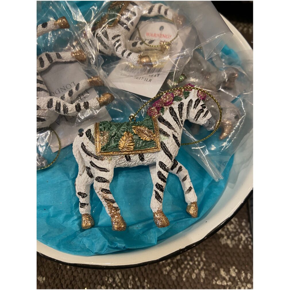 Christmas Decoration - zebra