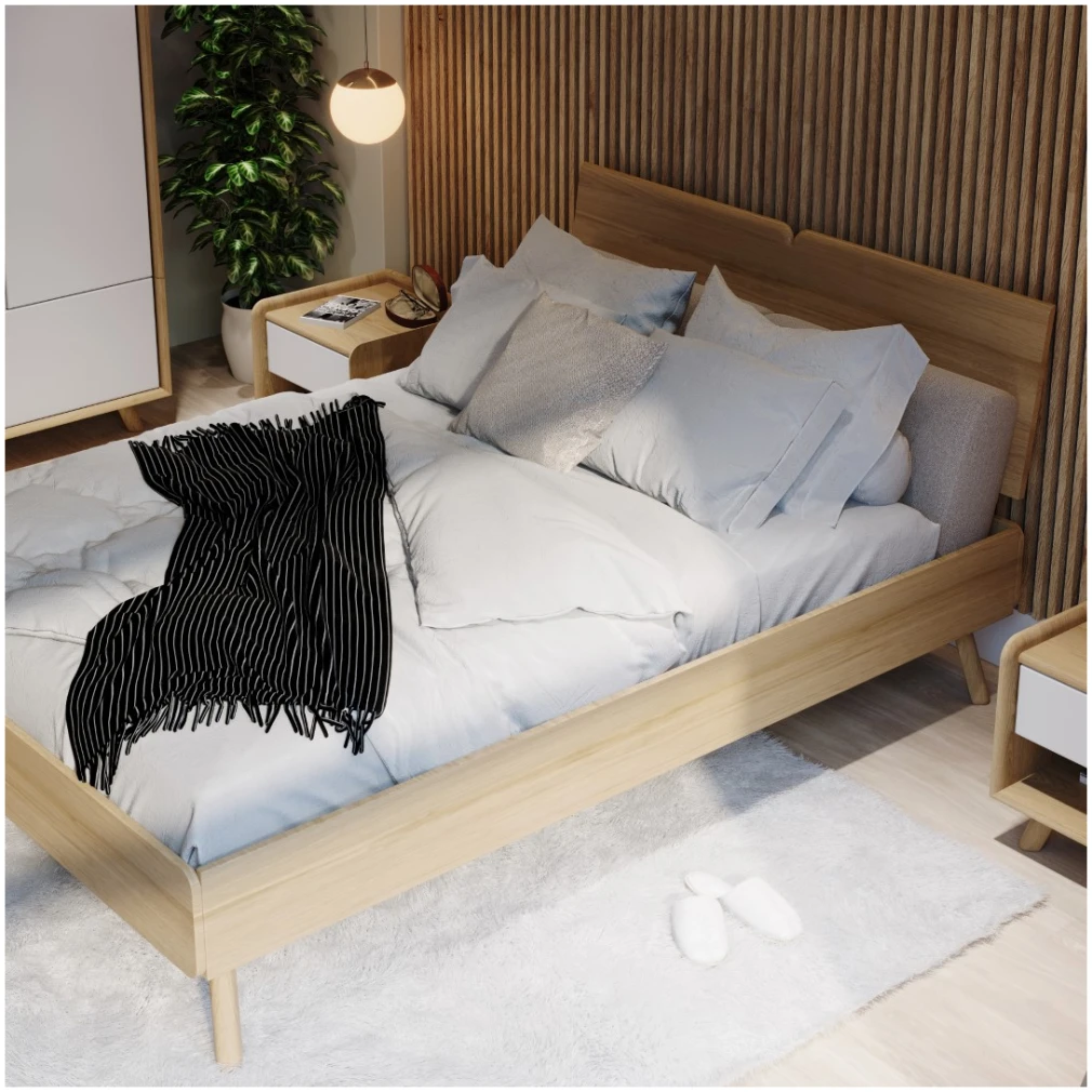 Lago Bedroom Furniture - Super King Bed