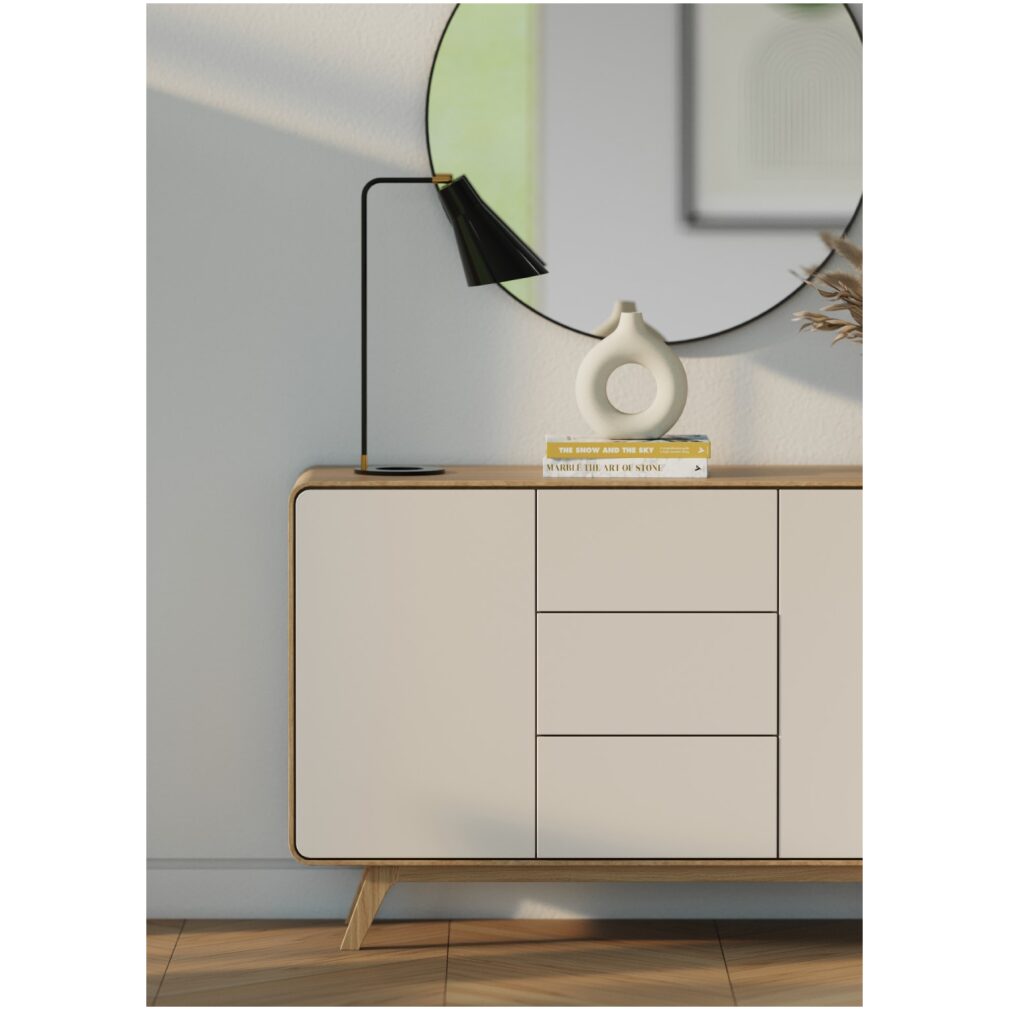 Asiago 2 Door 3 Drawer Sideboard