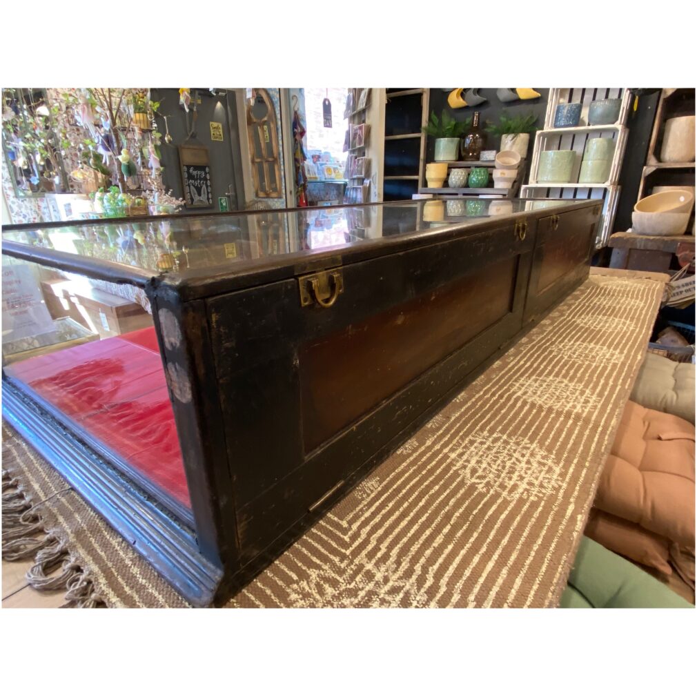 Antique Jewellery display Cabinet - made by Harris & Sheldon