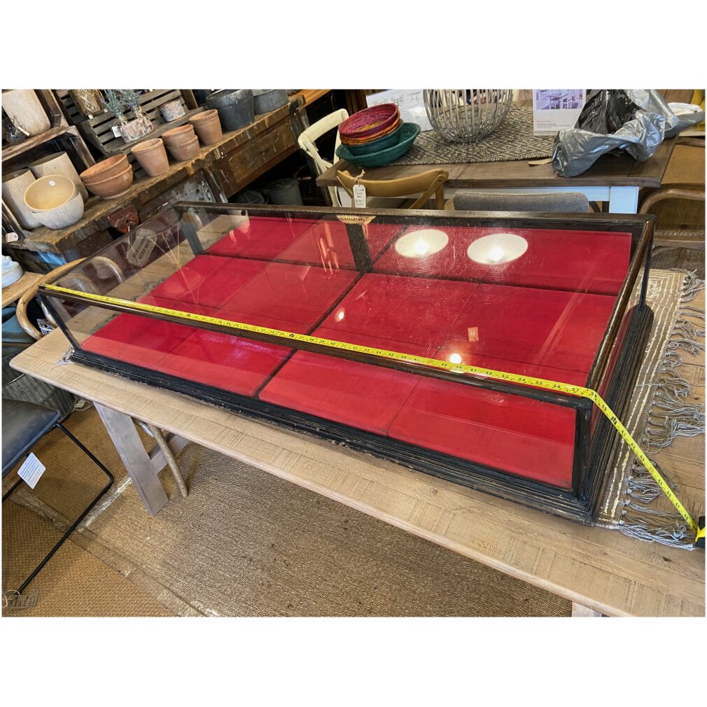 Antique Jewellery display Cabinet - made by Harris & Sheldon