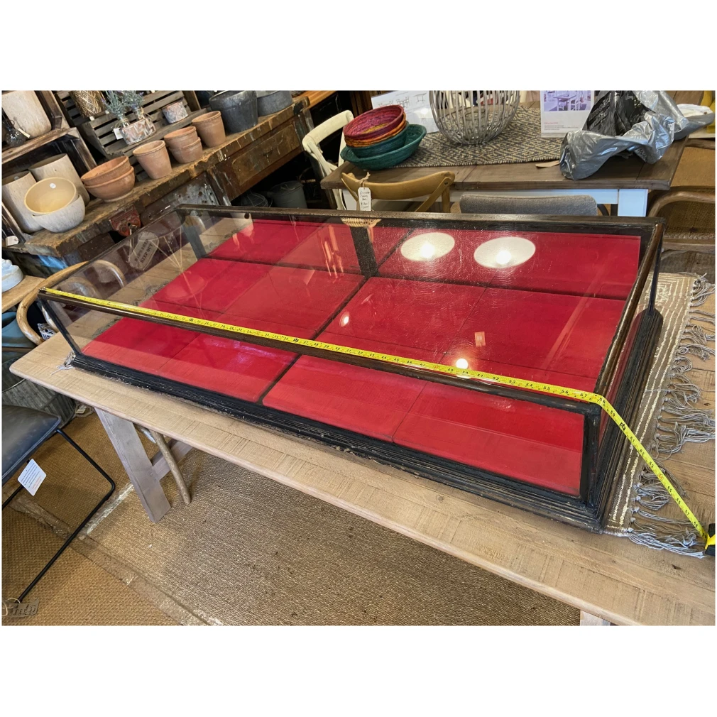 Antique Jewellery display Cabinet - made by Harris & Sheldon