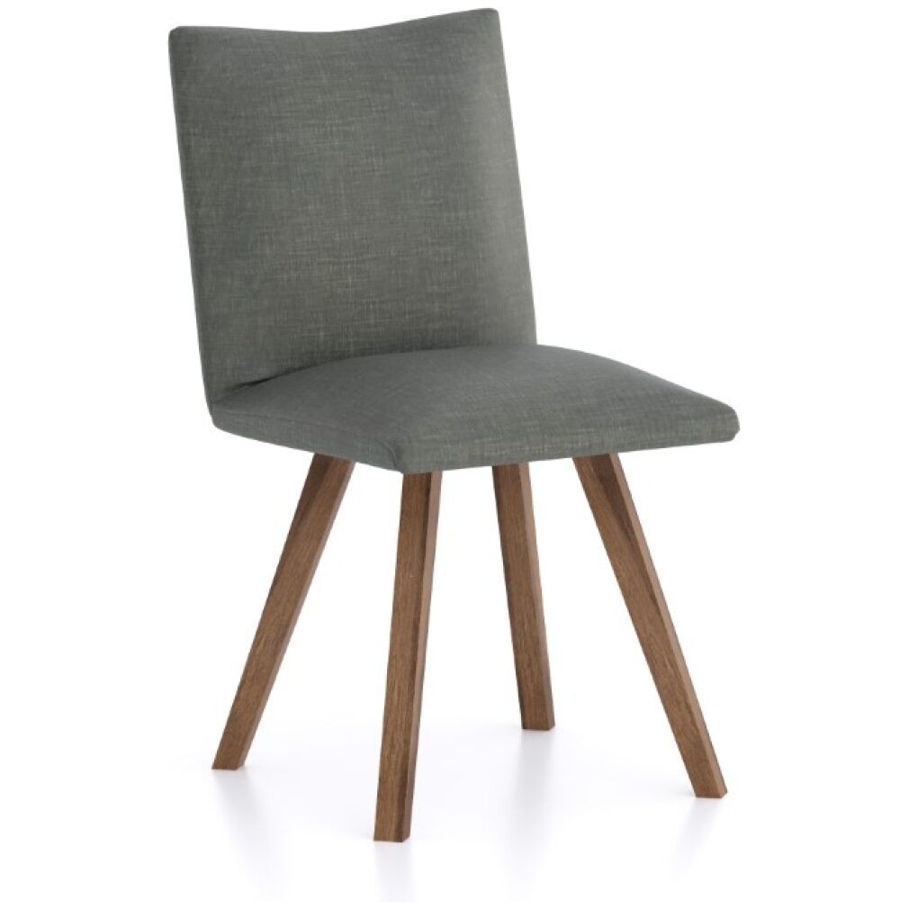 Milano Dining Chair - Asiago - Como - Basalt Fabric