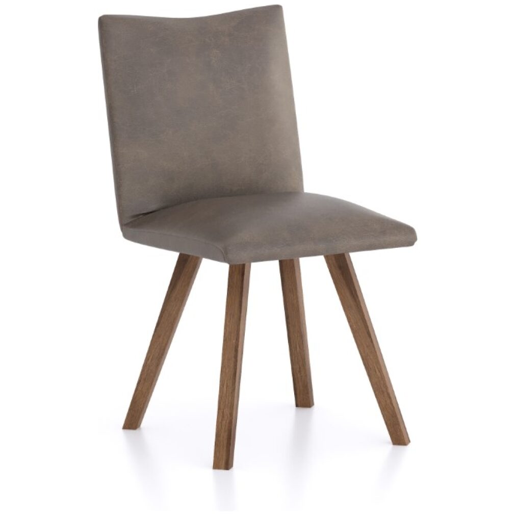Milano Dining Chair - Asiago - Como - Nutmeg Fabric