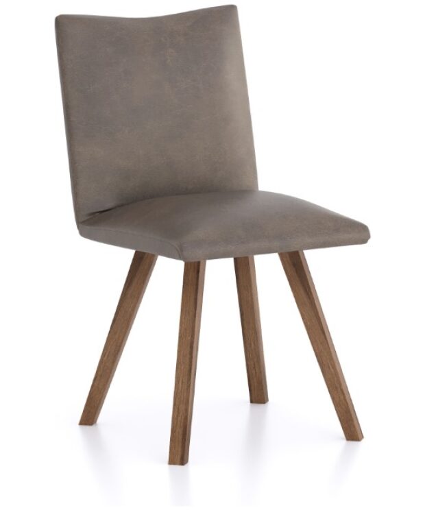 Milano Dining Chair - Asiago - Como - Nutmeg Fabric