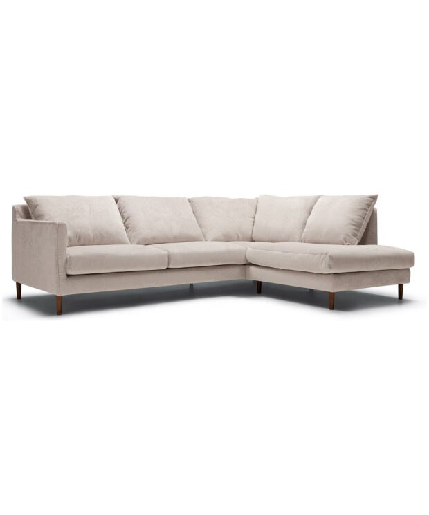 Ex Display Sally set 1 right Corner sofa by Sits - in Lilac Beige Group 4