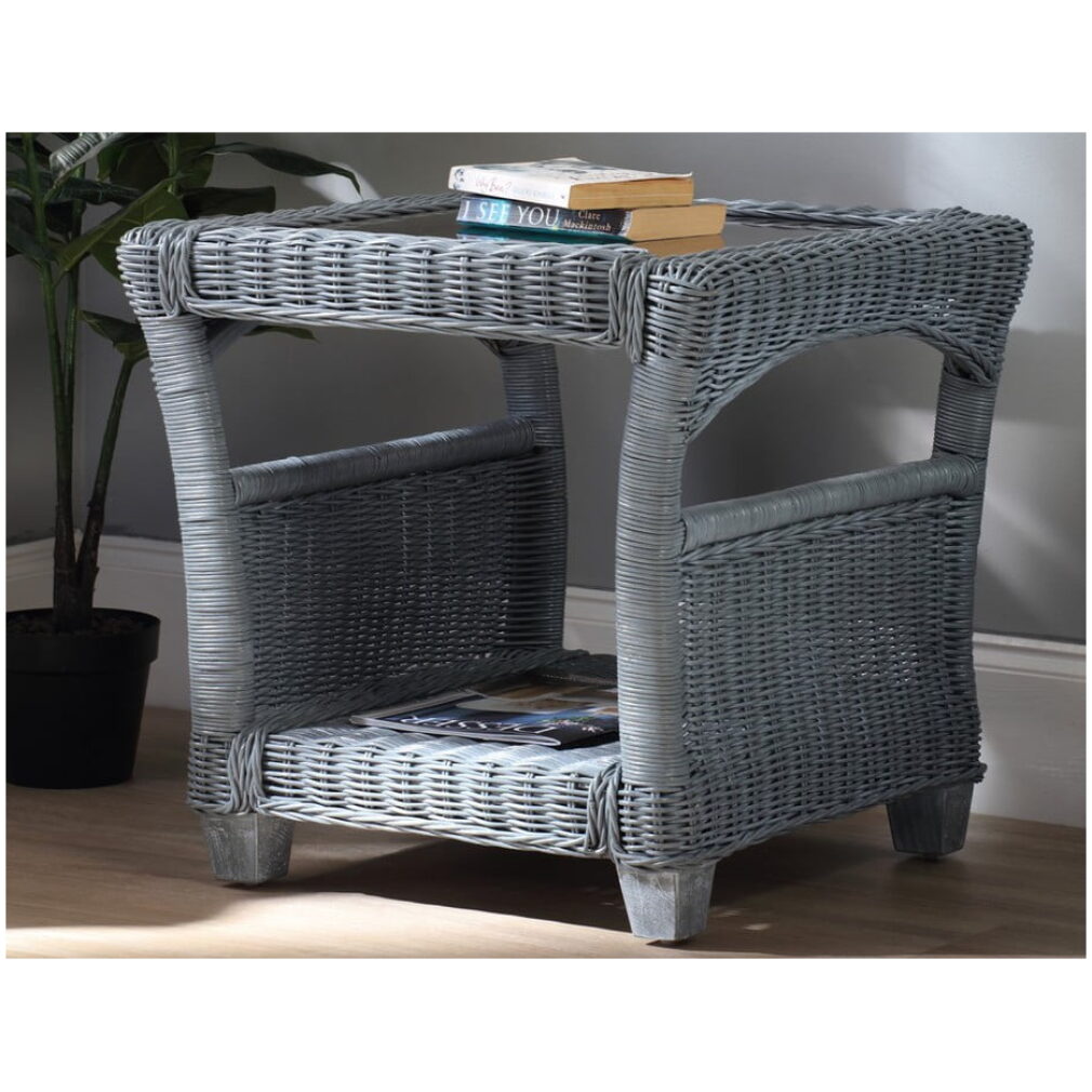 Dijon 4 piece set in Grey - Cane Furniture by Desser