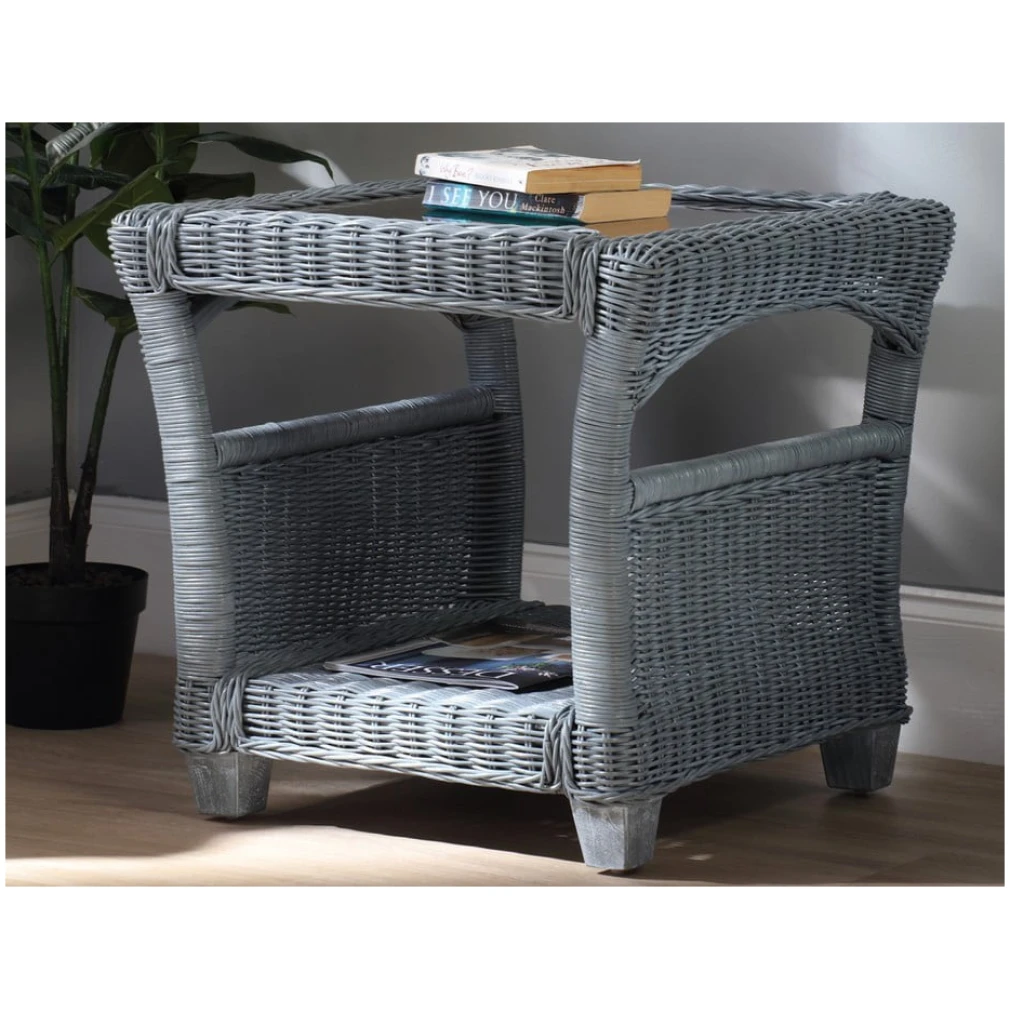 Dijon 4 piece set in Grey - Cane Furniture by Desser