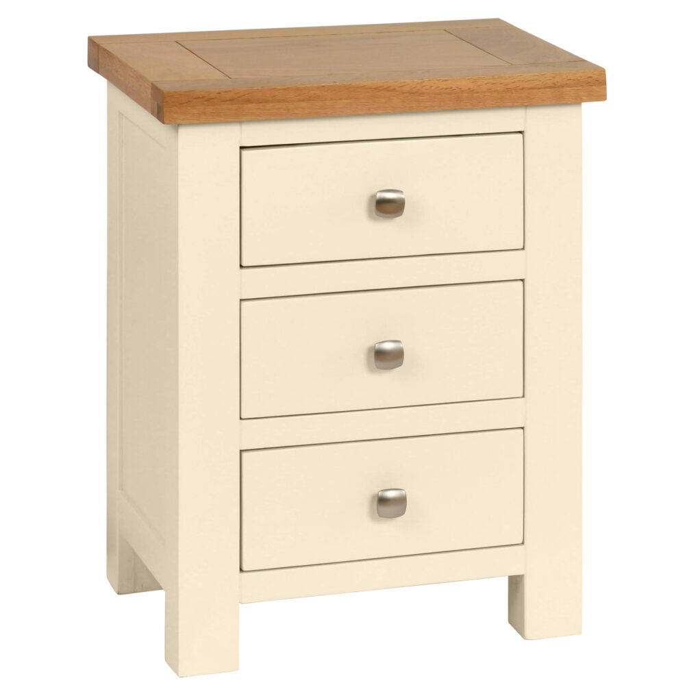 3 Drawer Bedside - Dorset Painted Bedroom Range