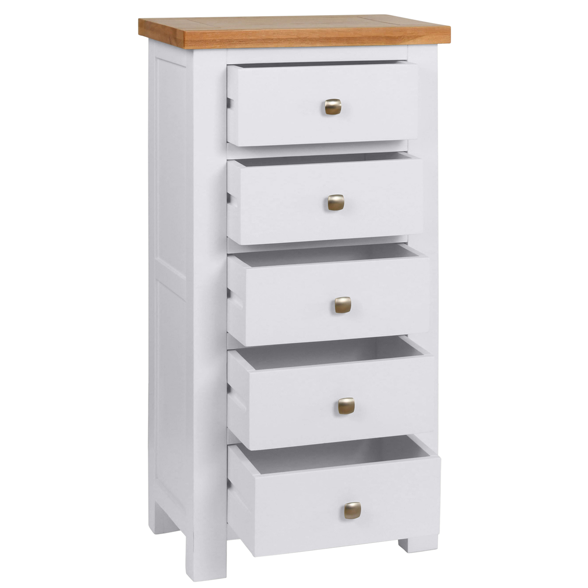5 Drawer Tall Chest - Dorset Painted Bedroom Range
