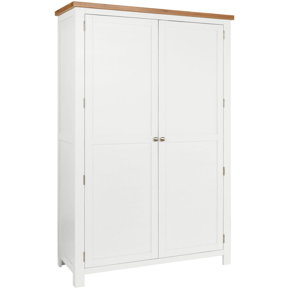 All Hanging Double Wardrobe - Dorset Painted Bedroom Range