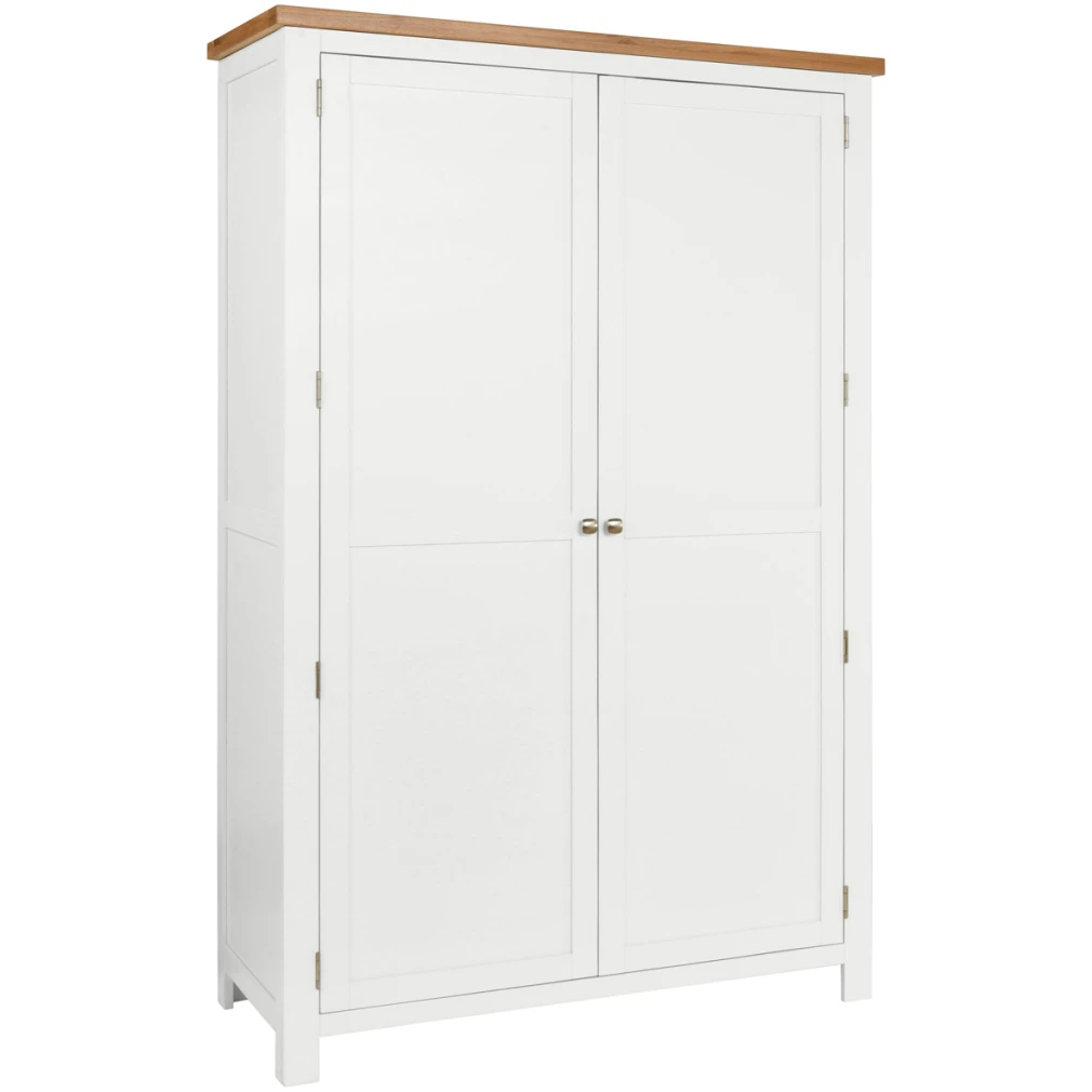 All Hanging Double Wardrobe - Dorset Painted Bedroom Range