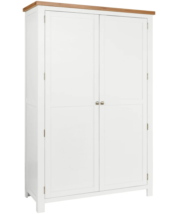 All Hanging Double Wardrobe - Dorset Painted Bedroom Range