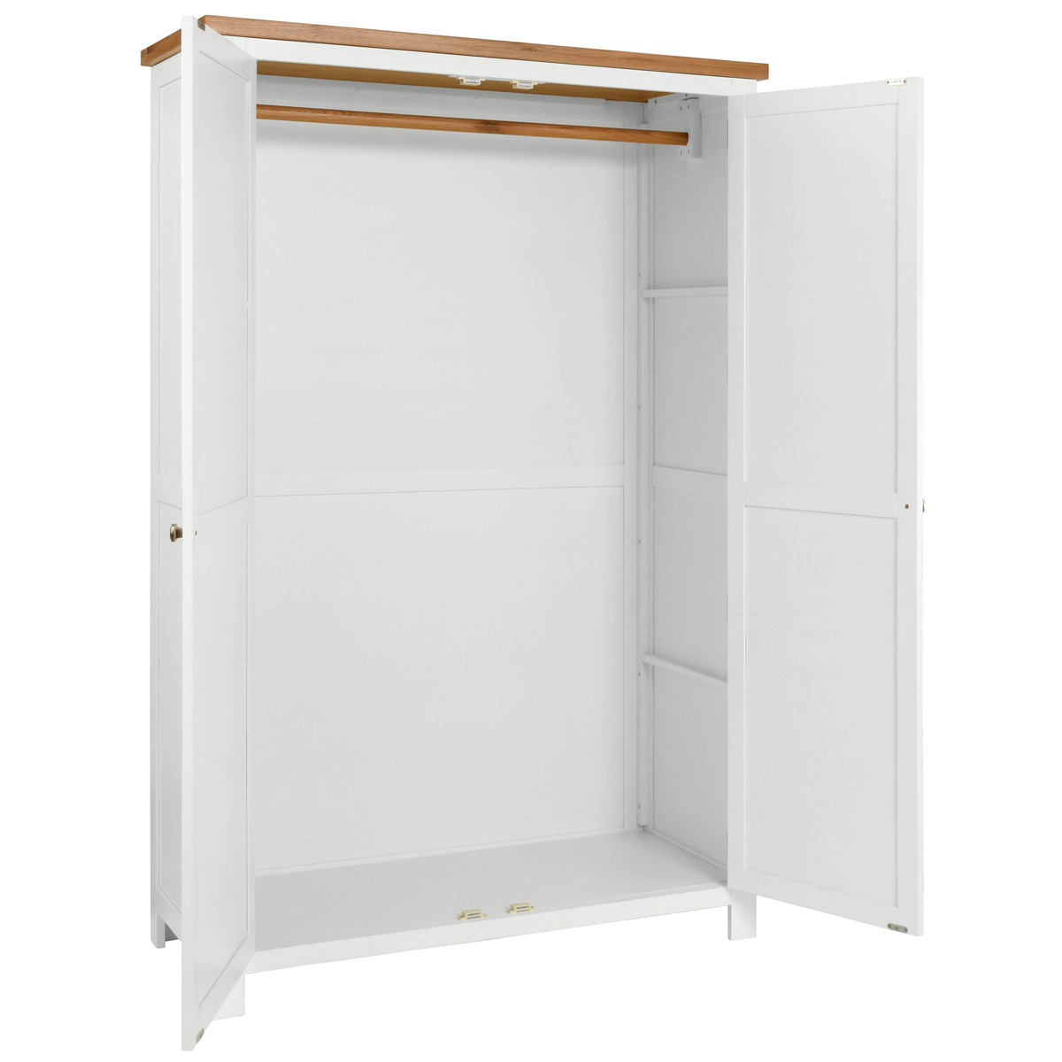 All Hanging Double Wardrobe - Dorset Painted Bedroom Range