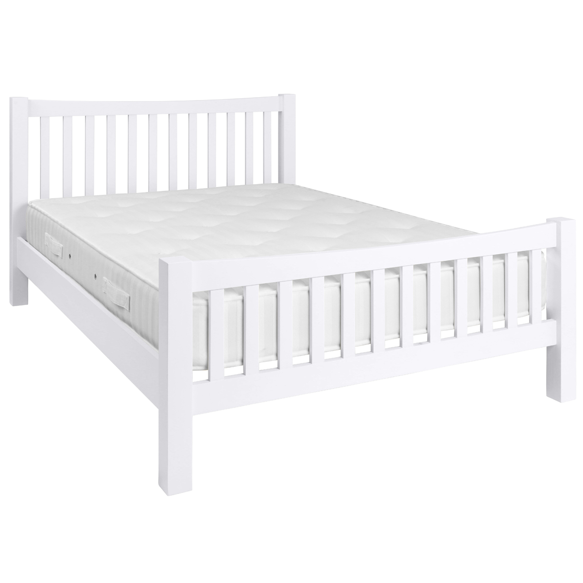 4’6” Slatted Bed - Dorset Painted Bedroom Range