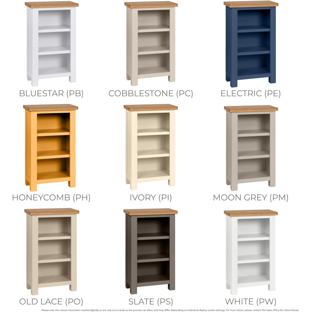 Small Bookcase - Dorset Painted Dining Range