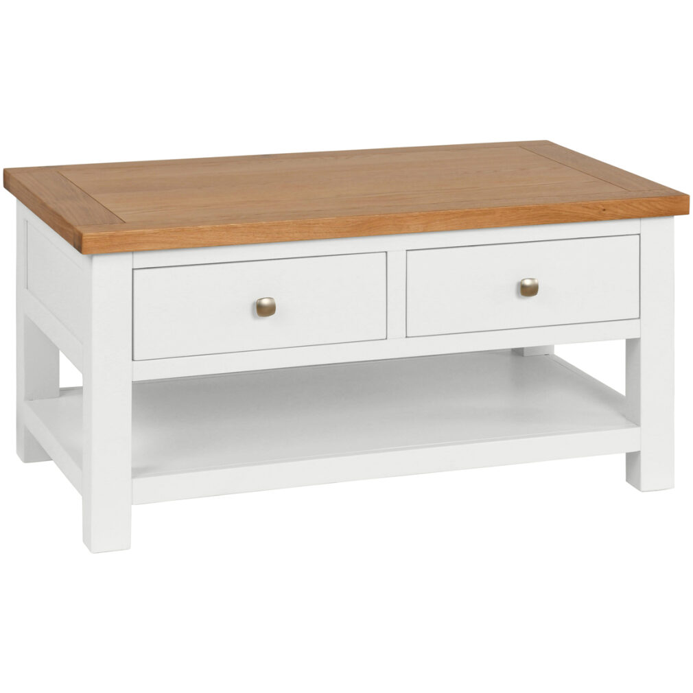 Coffee Table with 2 Drawers - Dorset Painted Dining Range