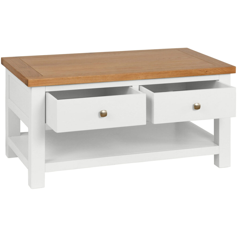 Coffee Table with 2 Drawers - Dorset Painted Dining Range
