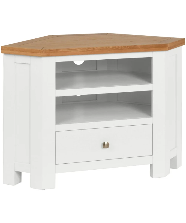 Corner TV Unit - Dorset Painted Dining & Living Range