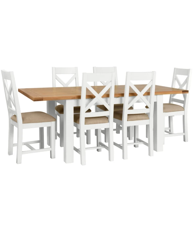 Medium Extending Dining Table - Dorset Painted Dining & Living Range